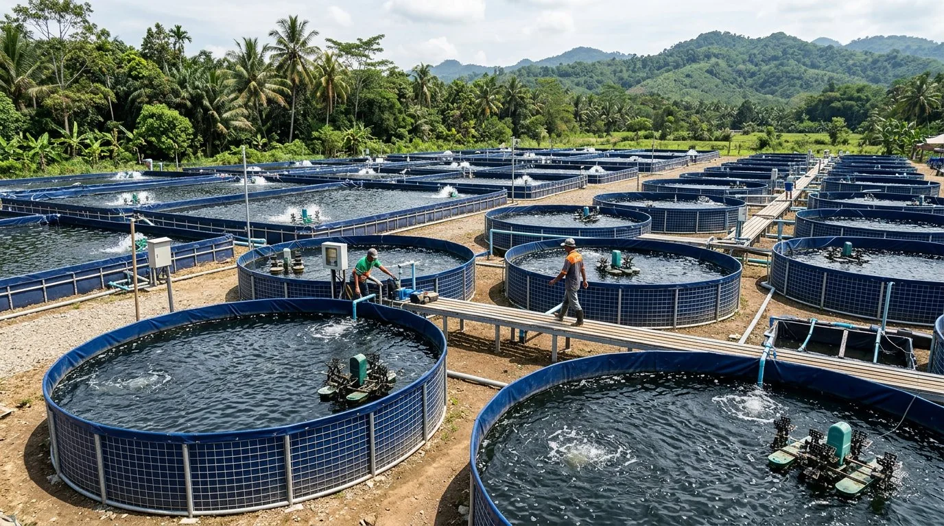 Kolam Terpal Tambak Udang